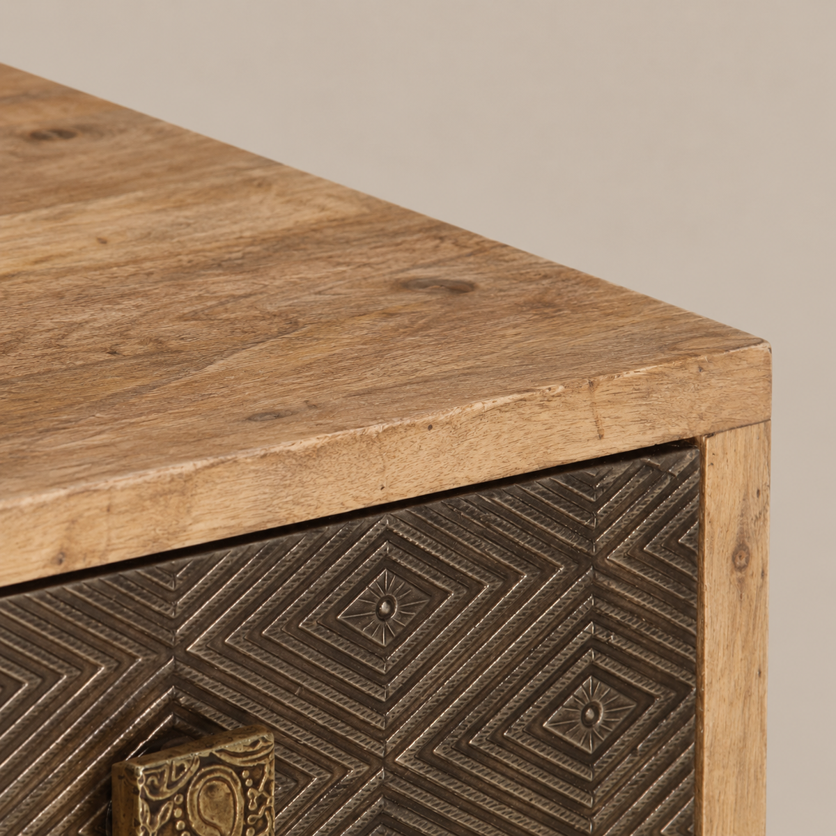 Meuble TV Bois & Motifs Industriel