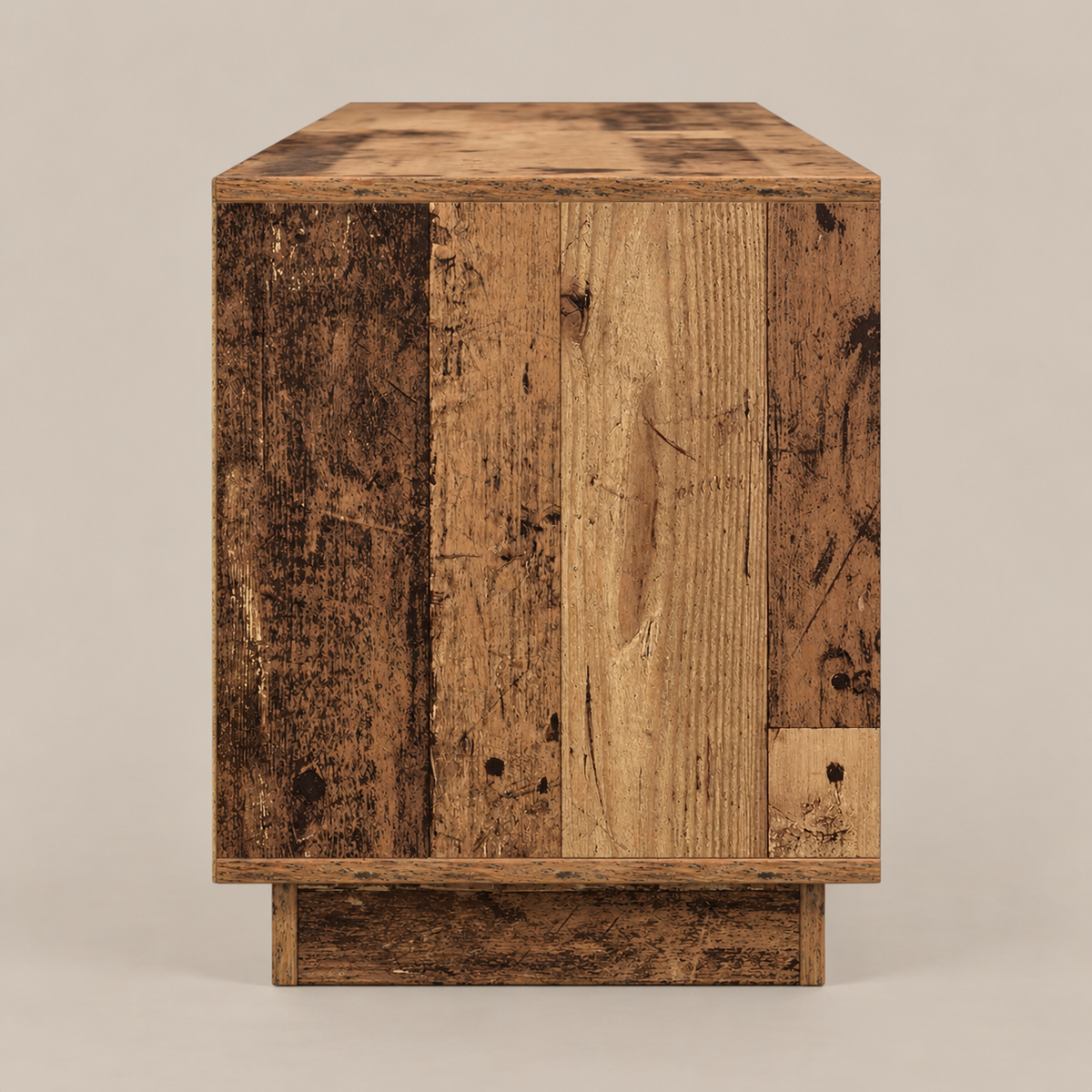Meuble TV Vieux Bois LED