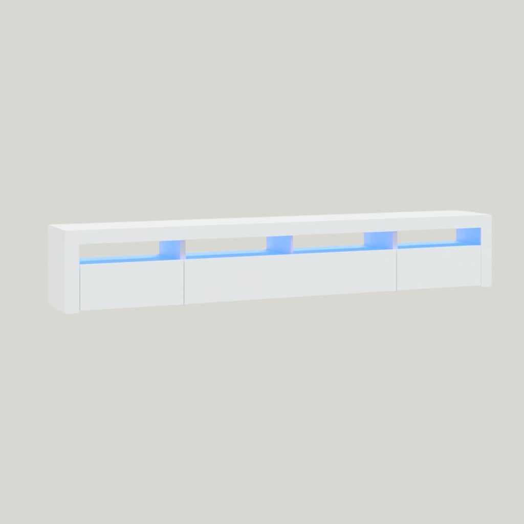 Meuble TV Bois à LED