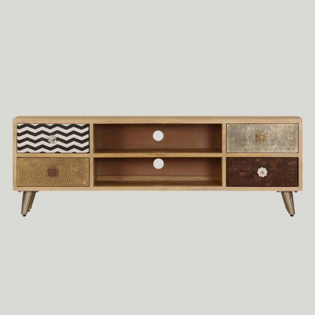 Meuble TV Bois & Motifs Industriel