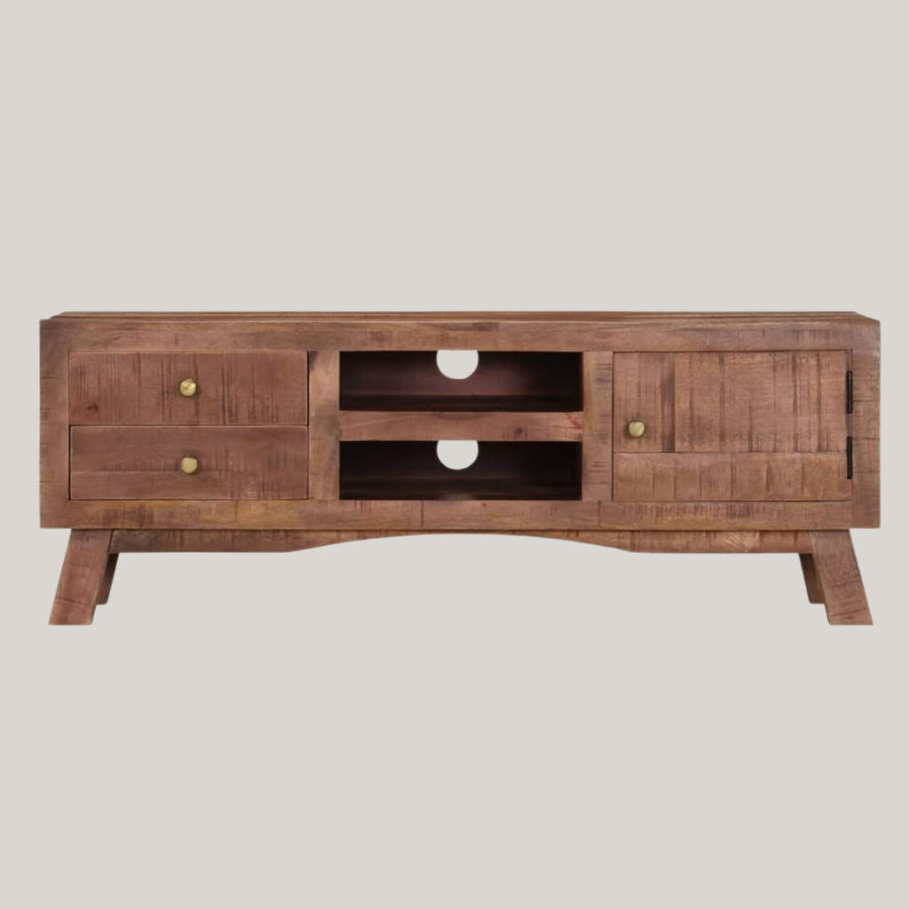 Meuble TV Bois Brut