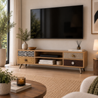 Meuble TV Bois & Motifs Industriel